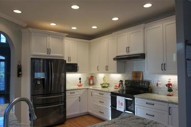 Custom White Kitchen